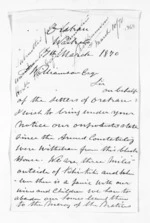 2 pages written 7 Mar 1870 by William A Cowan in Waikato Region, from Inward letters - Surnames, Cor - Cox