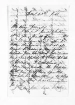 6 pages written 23 Dec 1861 by Jessie Anna McLean to Sir Donald McLean, from Inward letters - Jessie A McLean