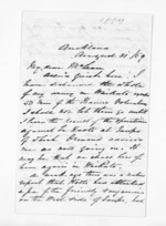 3 pages written 31 Aug 1869 by Dr Daniel Pollen in Auckland Region to Sir Donald McLean, from Inward letters - Daniel Pollen