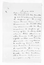 12 pages written 11 Jun 1850 by Hokipera Rihara and Sir Donald McLean, from Native Land Purchase Commissioner - Papers