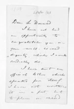 8 pages written 21 Jun 1875 by John Bathgate in Dunedin City to Sir Donald McLean, from Inward letters - J Bathgate