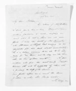 4 pages written 22 Sep 1845 by Thomas Spencer Forsaith in Auckland Region to Sir Donald McLean in Taranaki Region, from Inward letters - Surnames, Foo - Fox