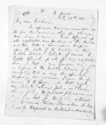 4 pages written 26 Jul 1859 by George Sisson Cooper to Sir Donald McLean, from Inward letters - George Sisson Cooper
