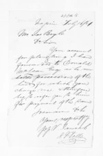 2 pages written 16 Feb 1864 by Voleur Lambe Machado Janisch in Napier City, from Inward letters -  V Janisch