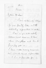 6 pages written 28 Oct 1861 by Sir Thomas Robert Gore Browne to Sir Donald McLean, from Inward and outward letters - Sir Thomas Gore Browne (Governor)