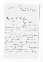 6 pages written 25 Nov 1870 by Henry Tacy Clarke in Auckland Region to Sir Donald McLean, from Inward letters - Henry Tacy Clarke