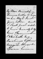 2 pages written 9 Apr 1857 by Catherine Isabella McLean in Edinburgh to Sir Donald McLean, from Inward family correspondence - Catherine Hart (sister); Catherine Isabella McLean (sister-in-law)