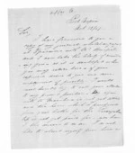 2 pages written 12 Oct 1857 by James Grindell in Napier City, from Inward letters - James Grindell