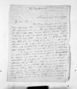 3 pages written 1 Nov 1858 by John Simpson Sanderson to Sir Donald McLean in Auckland Region, from Inward letters - Surnames, Sal - Say