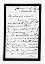 4 pages written 11 Nov 1874 by Thomas Viret Shepherd in Auckland City to Sir Donald McLean in Napier City, from Inward letters - Surnames, She - Sid