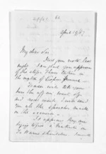 2 pages written 19 Apr 1867 by Samuel Deighton, from Inward letters - Samuel Deighton