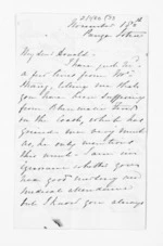 8 pages written by Isabelle Augusta Eliza Gascoyne to Sir Donald McLean, from Inward letters - Surnames, Gascoyne/Gascoigne