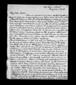 2 pages written 27 May 1874 by Sir Robert Donald Douglas Maclean to Sir Donald McLean, from Inward family correspondence - Douglas Maclean (son)