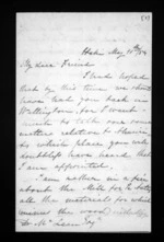 6 pages written 11 May 1854 by Canon Samuel Williams in Otaki, from Inward letters - Samuel Williams
