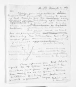 2 pages written 2 Mar 1867 by Sir Donald McLean, from Outward drafts and fragments