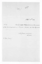 2 pages written 18 Feb 1859 by Dr Charles Knight to William Halse, from Hawke's Bay.  McLean and J D Ormond, Superintendents - Public Works.  Lands and Survey Office.  Crown Lands Office