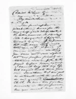 6 pages written 20 Dec 1860 by Dr James Somerville Turnbull to Sir Donald McLean, from Inward letters -  Surnames, Tuk - Tur
