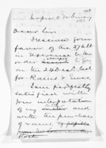 3 pages written 11 Feb 1868 by an unknown author in Napier City, from Outward drafts and fragments