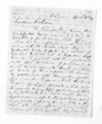 5 pages written 18 Apr 1857 by George Sisson Cooper in Ahuriri to Sir Donald McLean, from Inward letters - George Sisson Cooper