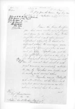 3 pages written 8 Mar 1860 by George Sisson Cooper in Napier City to Sir Donald McLean in Auckland City, from Secretary, Native Department -  Administration of native affairs