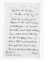 6 pages written 5 Jul 1871 by Charles Heaphy in Auckland City to Sir Donald McLean, from Inward letters -  Charles Heaphy