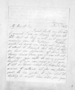 2 pages written 1 Jan 1853 by Sarah Frances Webster in Taranaki Region to Sir Donald McLean, from Inward letters - Surnames, Web - Wee