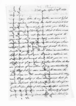 6 pages written 29 Apr 1860 by Charles Pharazyn in Wellington City, from Inward letters - Surnames, Pet - Pic