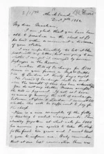 3 pages written 7 Dec 1862 by Bingham Arthur Ferard in Auckland Region to Sir Donald McLean, from Inward letters - B A Ferard