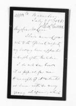 3 pages written 31 Jul 1863 by John Chilton Lambton Carter to Sir Donald McLean, from Inward letters - J C Lambton Carter