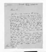 3 pages written 18 Oct 1865 by Charles Henry Strauss in Waiuku to George Friend in Auckland Region, from Inward letters - Surnames, Str - Stu