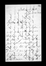 7 pages written 23 Aug 1850 by Susan Douglas McLean in Wellington to Sir Donald McLean, from Inward and outward family correspondence - Susan McLean (wife)