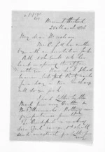 4 pages written 28 Mar 1866 by Henry Robert Russell to Sir Donald McLean, from Inward letters - H R Russell