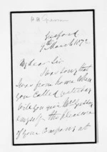 2 pages written 9 Mar 1872 by Henry Barnes Gresson, from Inward letters - Surnames, Gre