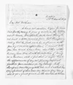 5 pages written 23 Mar 1870 by Edward Lister Green in Napier City to Sir Donald McLean, from Inward letters - Edward L Green