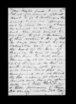 3 pages written by Archibald John McLean, from Inward family correspondence - Archibald John McLean (brother)