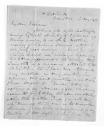 3 pages written 4 May 1862 by George Sisson Cooper to Sir Donald McLean, from Inward letters - George Sisson Cooper
