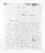 4 pages written 7 Aug 1867 by Samuel Deighton in Wairoa, from Inward letters - Samuel Deighton