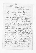 4 pages written 12 Oct 1855 by George Sisson Cooper in Wellington City to Sir Donald McLean, from Inward letters - George Sisson Cooper