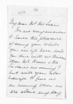 3 pages written by Lady Harriet Louisa Gore Browne to Sir Donald McLean, from Inward letters - Sir Thomas Gore Browne (Governor)