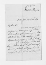 6 pages written 11 Apr 1863 by Sir Malcolm Fraser in Wellington, from Inward letters - Surnames, Fra - Fri
