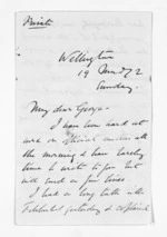 3 pages written 19 Jun 1872 by Robert Pharazyn in Wellington to George Tovey Buckland Worgan, from Inward letters - Surnames, Pet - Pic