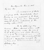 7 pages written 17 Nov 1856 by Henry Halse in New Plymouth District to Sir Donald McLean, from Inward letters - Henry Halse