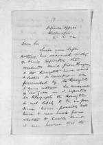 4 pages written 2 Mar 1872 by Thomas William Lewis in Wellington, from Inward letters -  T W Lewis