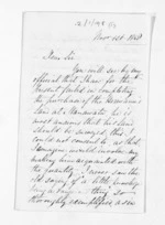 3 pages written 1 Nov 1858 by William Nicholas Searancke to Sir Donald McLean in Auckland Region, from Inward letters - W N Searancke