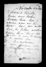 2 pages written 24 Nov 1844 by Moturoa, from Correspondence and other papers in Maori