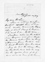 2 pages written 21 Aug 1869 by Dr Daniel Pollen in Auckland Region to Sir Donald McLean, from Inward letters - Daniel Pollen