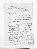 2 pages written by Rev Henry Hanson Turton to Sir Donald McLean, from Inward letters -  Rev Henry Hanson Turton