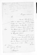 2 pages written 29 May 1849 by Sir Donald McLean in Wanganui, from Native Land Purchase Commissioner - Papers