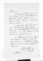 1 page written 13 Feb 1852 by Sir Godfrey John Thomas, from Inward letters - Surnames, Tay - Tho