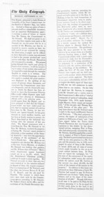 2 pages, from Native Minister - Newspaper cuttings relating to McLean's native policy